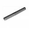 Расческа для стрижки YS Park G39 (18 см) с линейкой, карбон