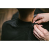Пеньюар с неопреновым воротником REBEL BARBER Noble Black (черный), 200 см