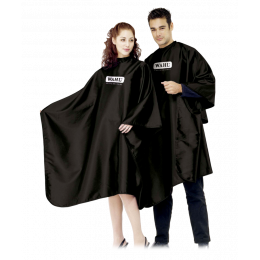 Пеньюар Wahl Professional, на липучках (черный), 150 см