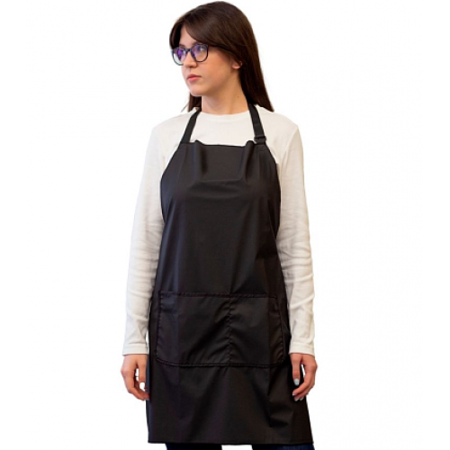 Полиуретановый парикмахерский фартук REBEL BARBER Matte Black