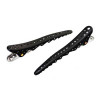 Зажимы для волос Y.S. Park Shark clip, 106 мм, черные (2 шт.)