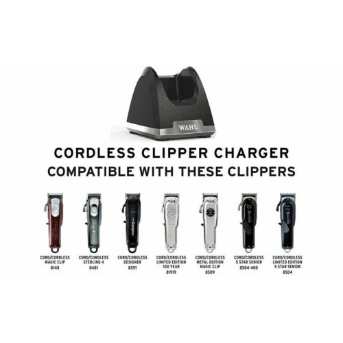 Зарядная станция Wahl для машинок Cordless Magic Clip, Senior, Super Taper Cordless