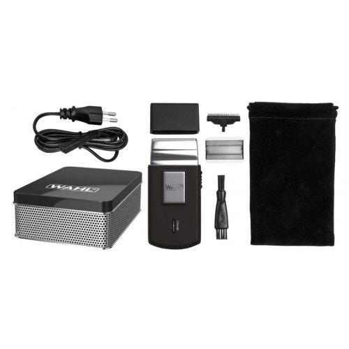 Машинка для стрижки волос Wahl Senior + шейвер Wahl Shaver Mobile + 2 щетки для фейда Wahl (в подарок)