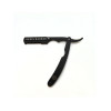 Опасная бритва с защитой и сменным лезвием REBEL BARBER Protector Black
