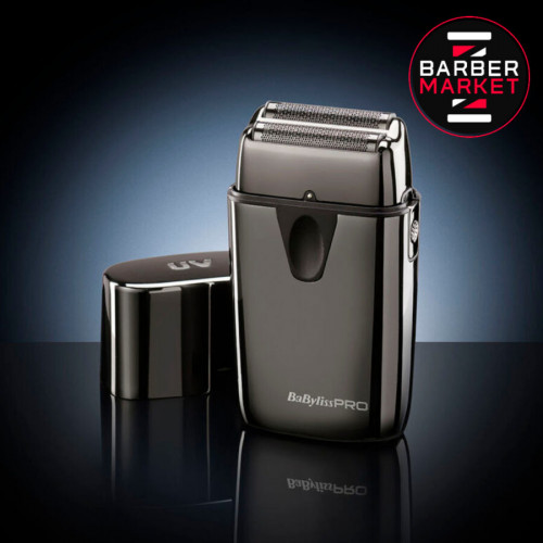 Электробритва (шейвер) Babyliss PRO UV-дезинфекцией DOUBLE-FOIL SHAVER, черная